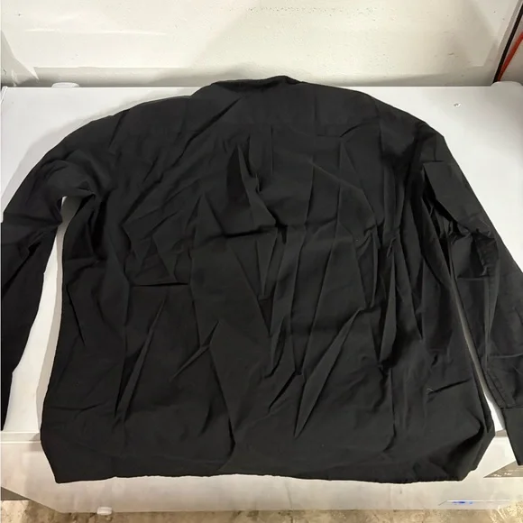 Uniqlo Black Dress Shirt Size XL - Picture 2 of 5